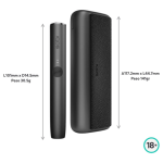 سیگار الکترونیکی آیکاس ایلوما مشکی براق IQOS ILUMA PRIME Obsidian Black